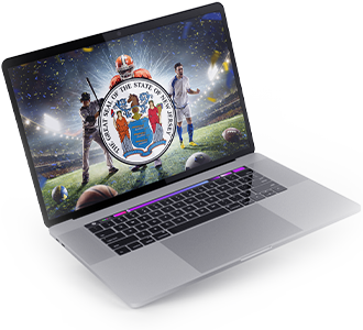 Computadora con casas de apuestas deportivas en USA, desde Nueva Jersey.