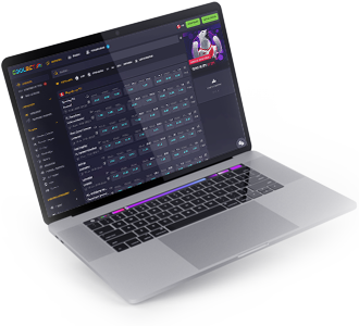 Web de la casa de apuestas Coolbet en un ordenador.